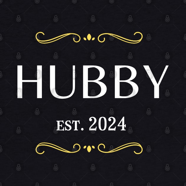 hubby to be - husband est 2024 by vaporgraphic